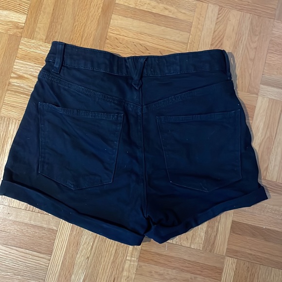 Dynamite black denim shorts - Picture 2 of 3